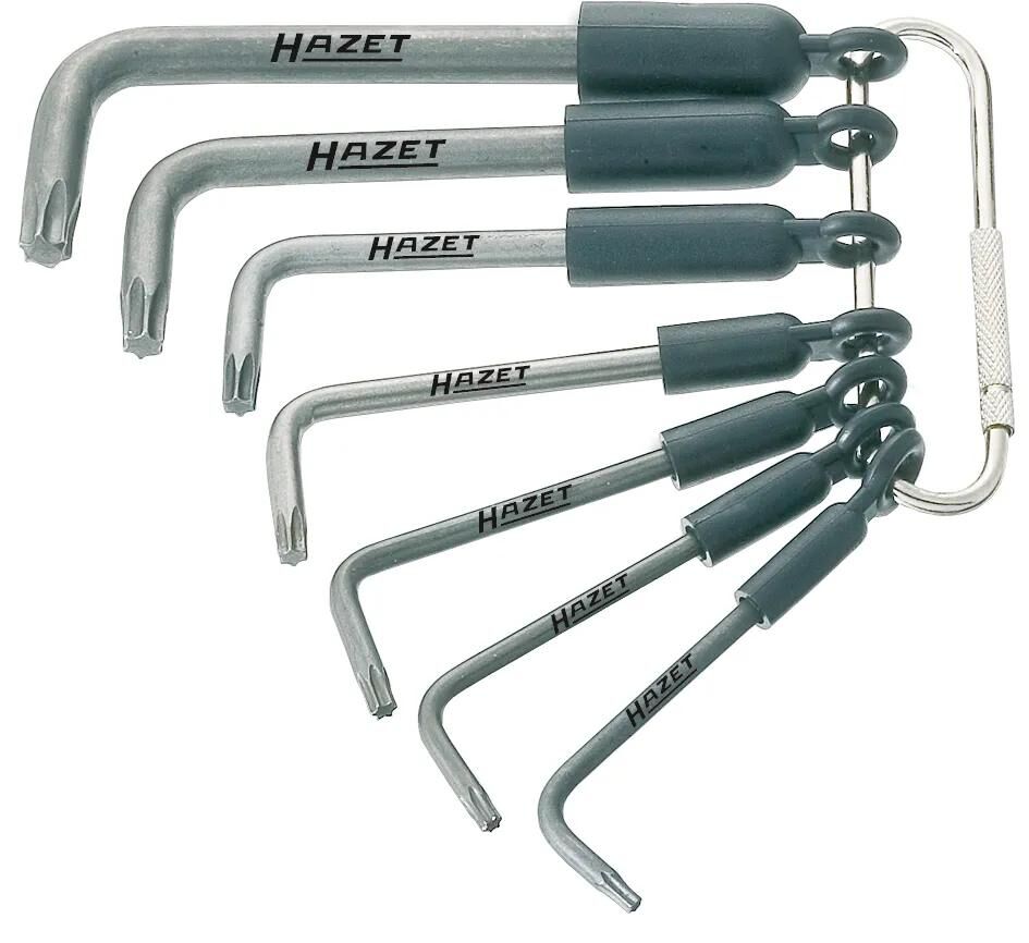 Hazet jeu de clés angulaires wi-screwdr.set 7pcs 2115 t 7 r
