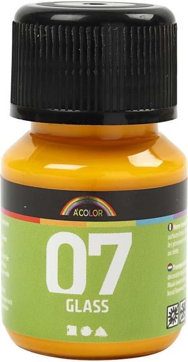 Verre A-color https: www.ccobby.nl a-color-glass-geel-30-ml-1-bottle