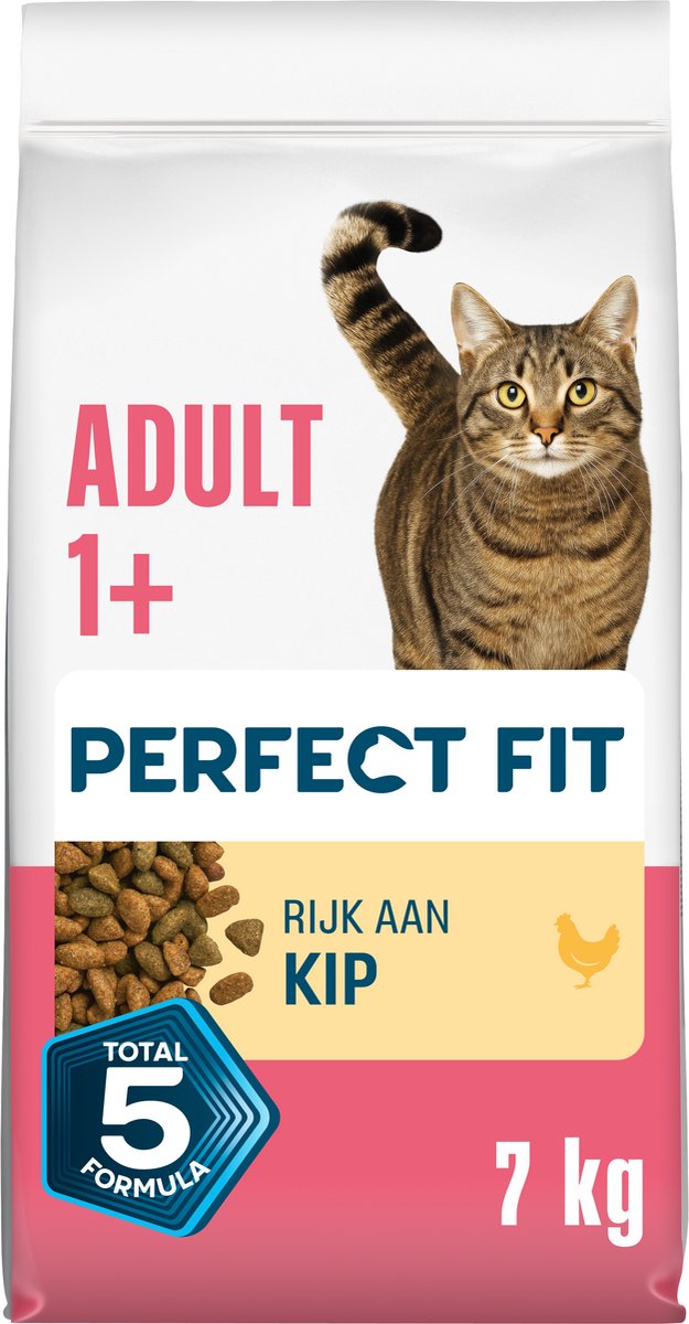 Nourriture pour chat Perfect Fit - adulte actif - poulet - 7kg