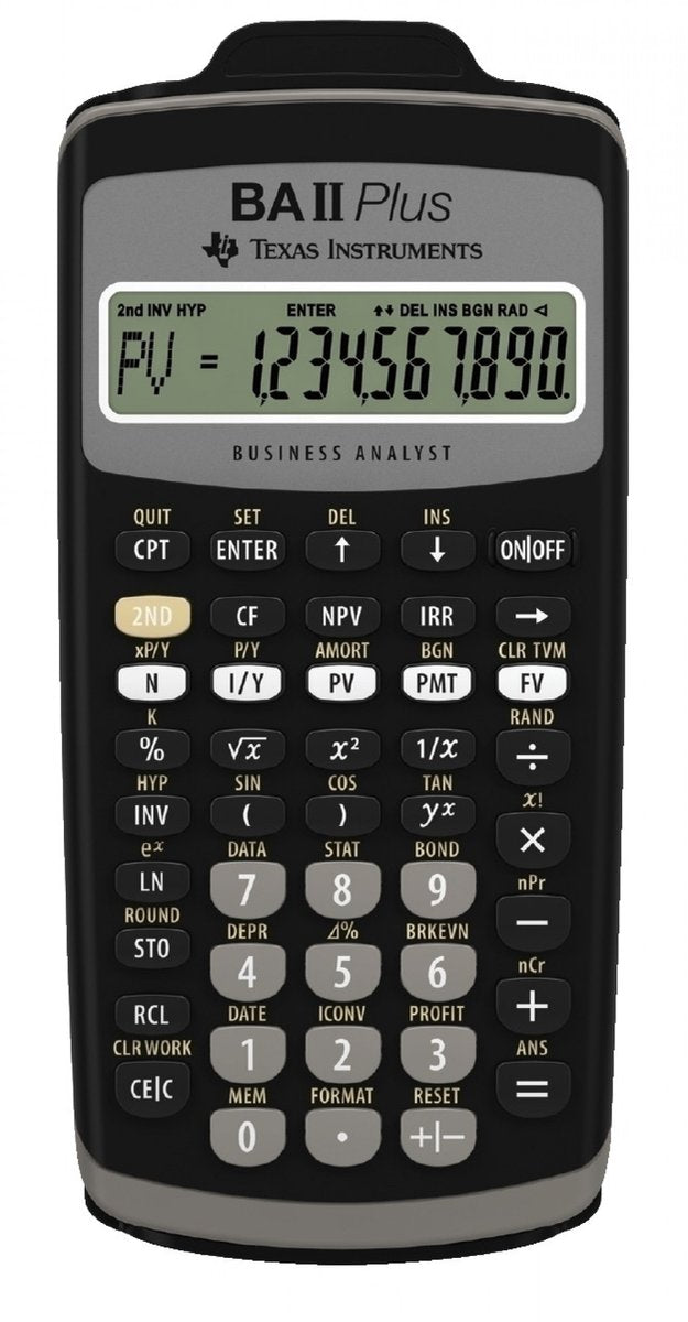 Texas instruments baii plus - calculatrices scientifiques