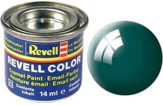 Peinture émail Revell #62 - vert mousse, brillante