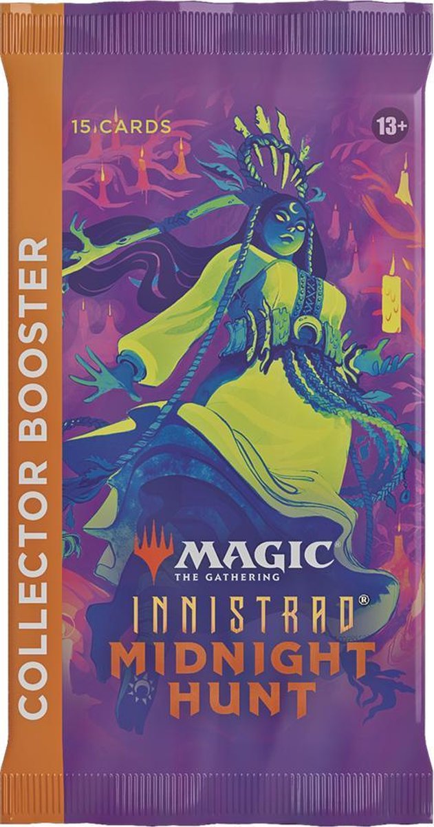 Jeu de cartes à collectionner TCG Magic The Gathering Innistrad Midnight Hunt Collector Booster Pack Magic The Gathering