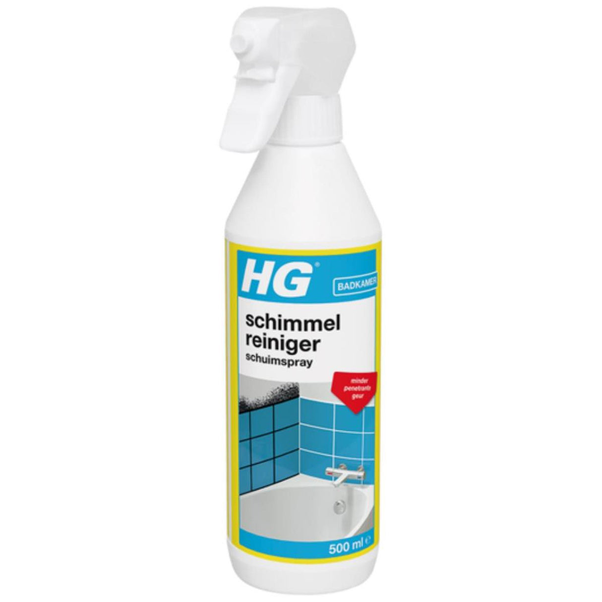 Hg 1049093 - spray moussant nettoyant pour moisissures | 2 pièces
