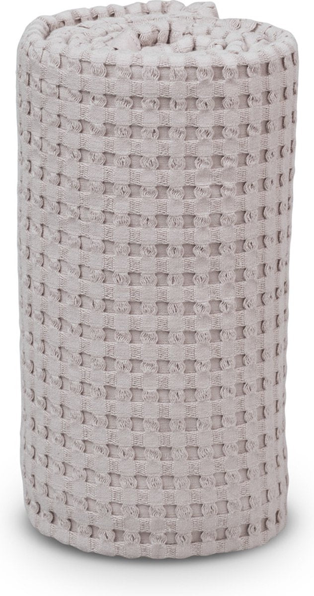 Lulujo - couverture gaufrée - 100x80 cm - sable