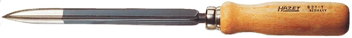 Hazet grattoir 821-2 grattoir creux triangulaire 821-2