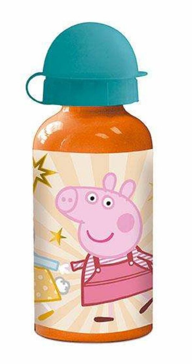 Bouteille de stockage peppa pig, la gentillesse compte en aluminium (400 ml)