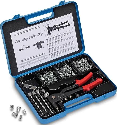 Helicoil plus böllhoff assortiment d'écrous à rivets aveugles rivkle plus rivklelus sort.tête plate boellhoff