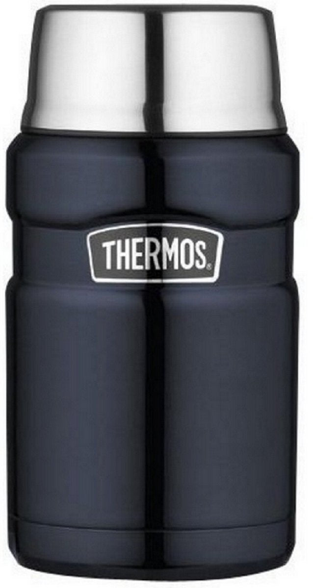 Thermos porte-aliments king noir mat 710 ml