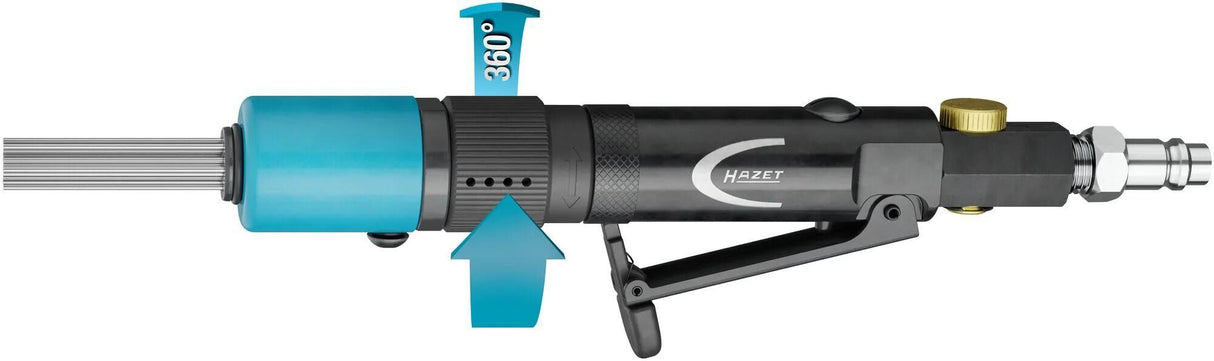 Hazet détartreur à aiguilles 9035m-6 mini outils pneumatiques