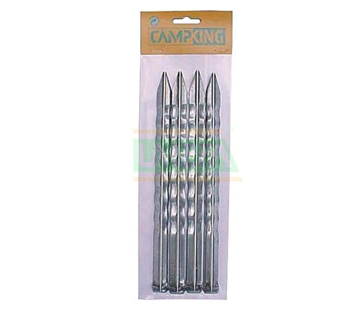 Camping camping 10x hareng dentelé 24cm