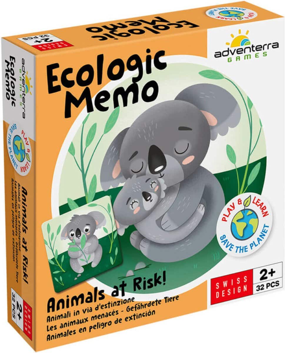Jeux Adventerra - jeu de mémoire écologique animaux