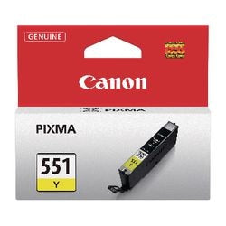 Cartouche d'encre jaune Canon CLI-551Y