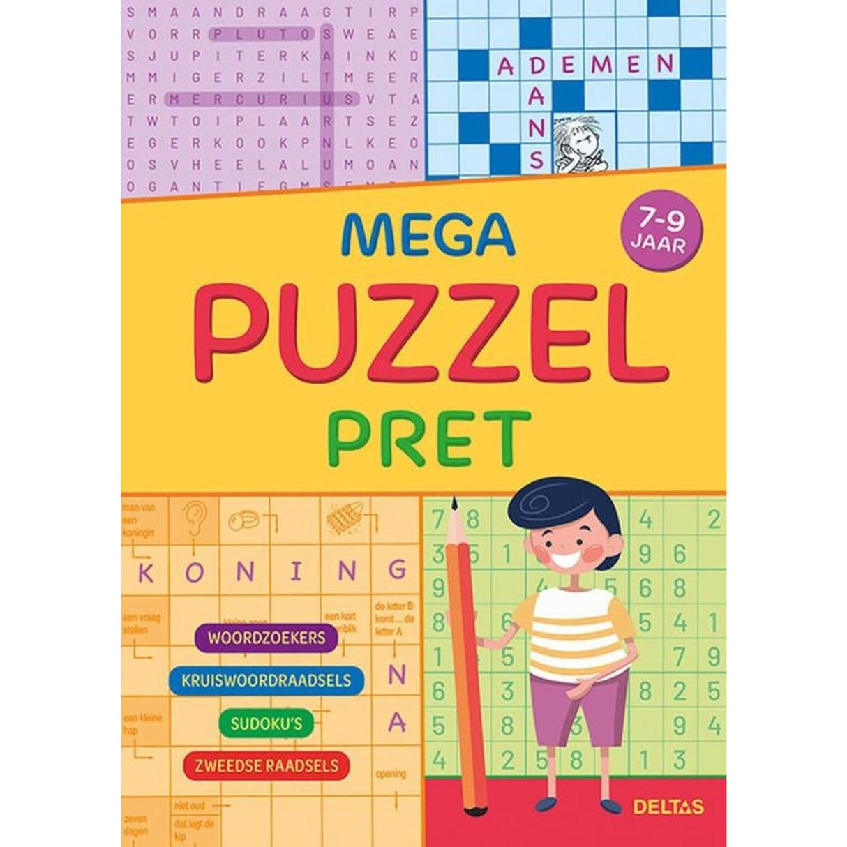 Méga puzzle Deltas amusant pour 7 à 9 ans