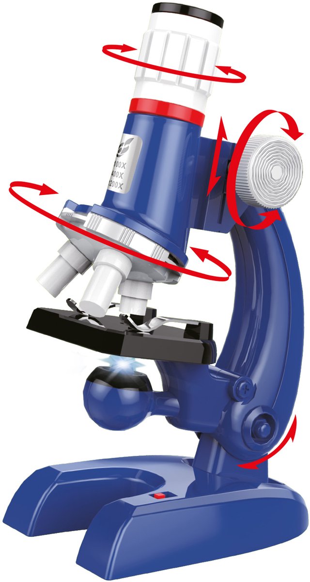 Microscope scientifique 1200 x b o