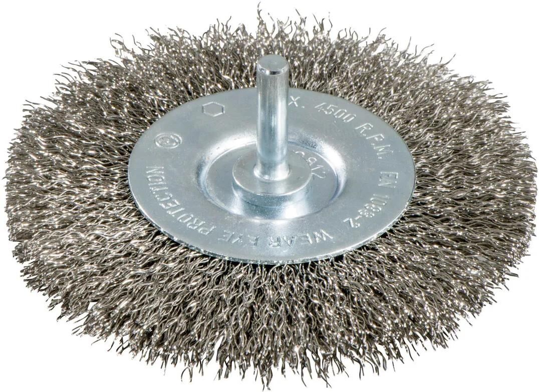 Brosse ronde Metabo brosse ronde avec manche 6mm d=100mm