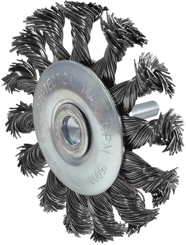 Ks tools ks-tools brosse ronde brosse ronde avec tige de 6 mm ks-tools 75x12 mm