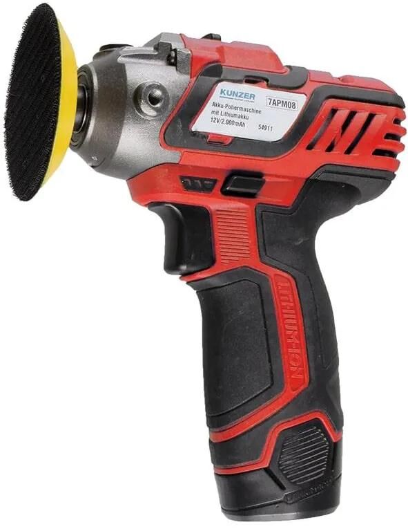 Polisseuse Kunzer 7apm08 polisseuses à batterie