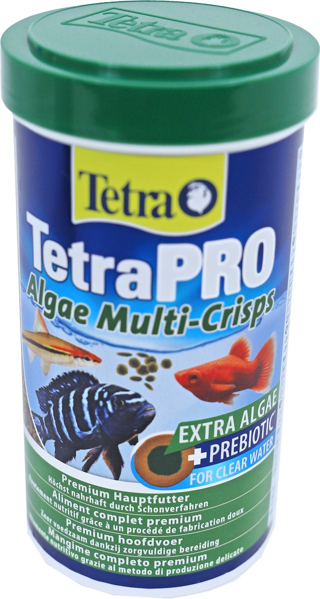 Tetra - nourriture pour poissons - poisson - algues pro 500ml - 7,5x7,5x14,3cm - 1pc