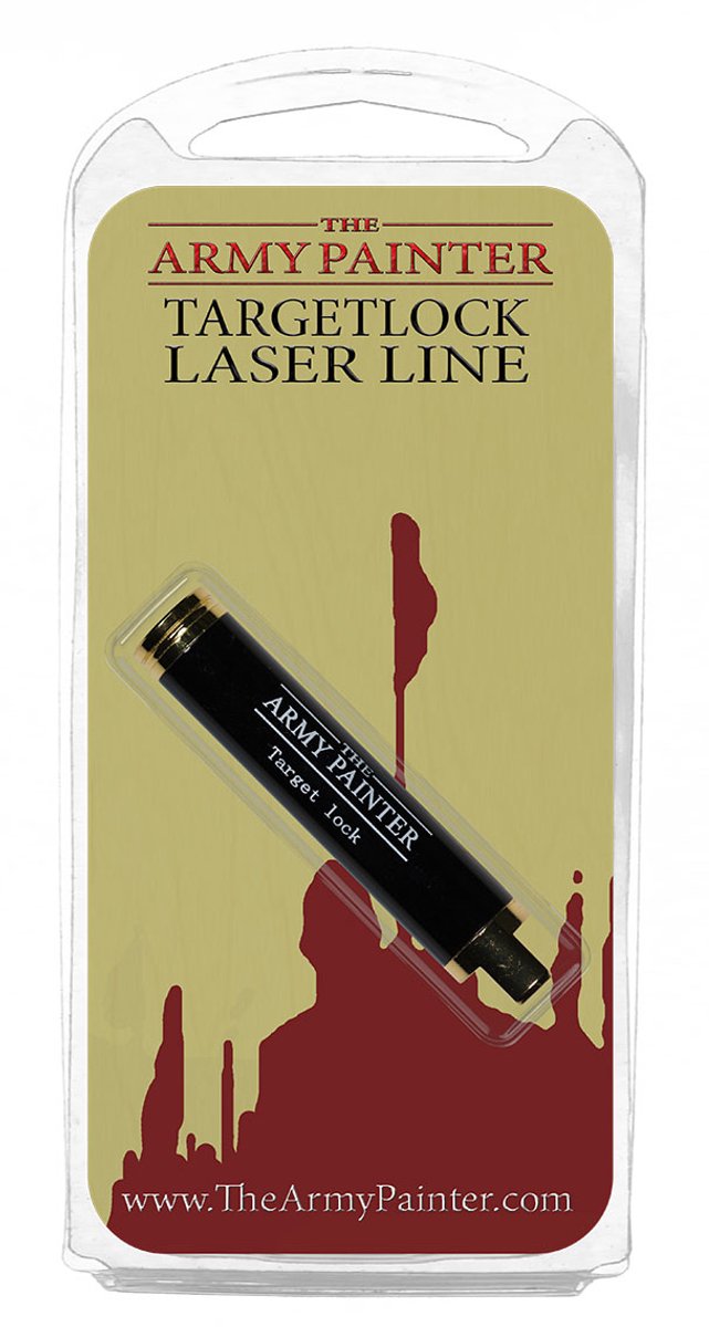 La ligne laser Targetlock du peintre de l'armée - pour les wargaming et les jeux de société