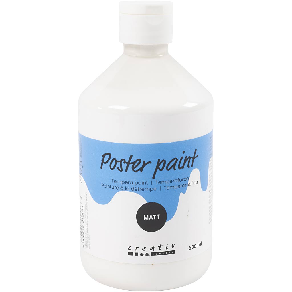 Https : www.cchobby.nl tempera-paint-matte-white-500-ml-1-bottle