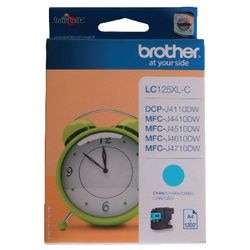 Cartouche d'encre brother lc125xlc cyan