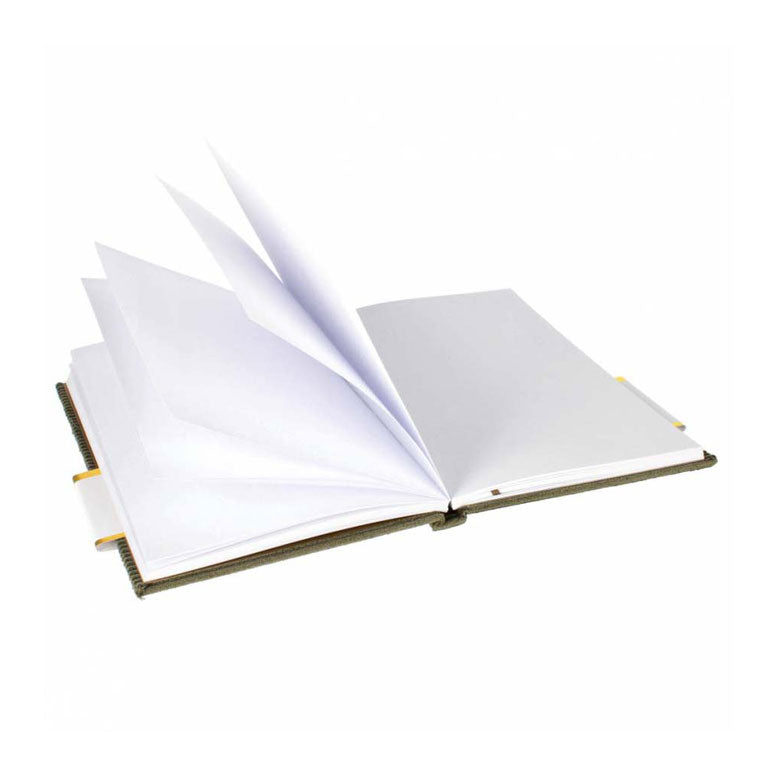 Carnet velours côtelé a5