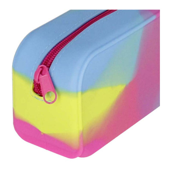 Trousse en silicone couleurs artistiques