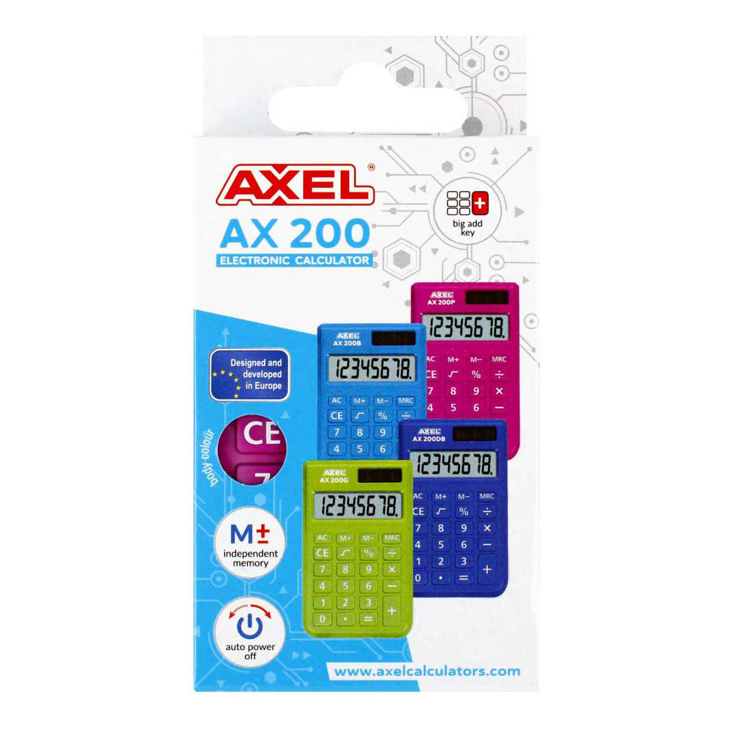 Calculatrice ax-200p