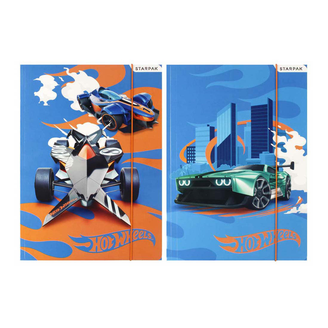 Dossier à élastiques A4 Hot Wheels