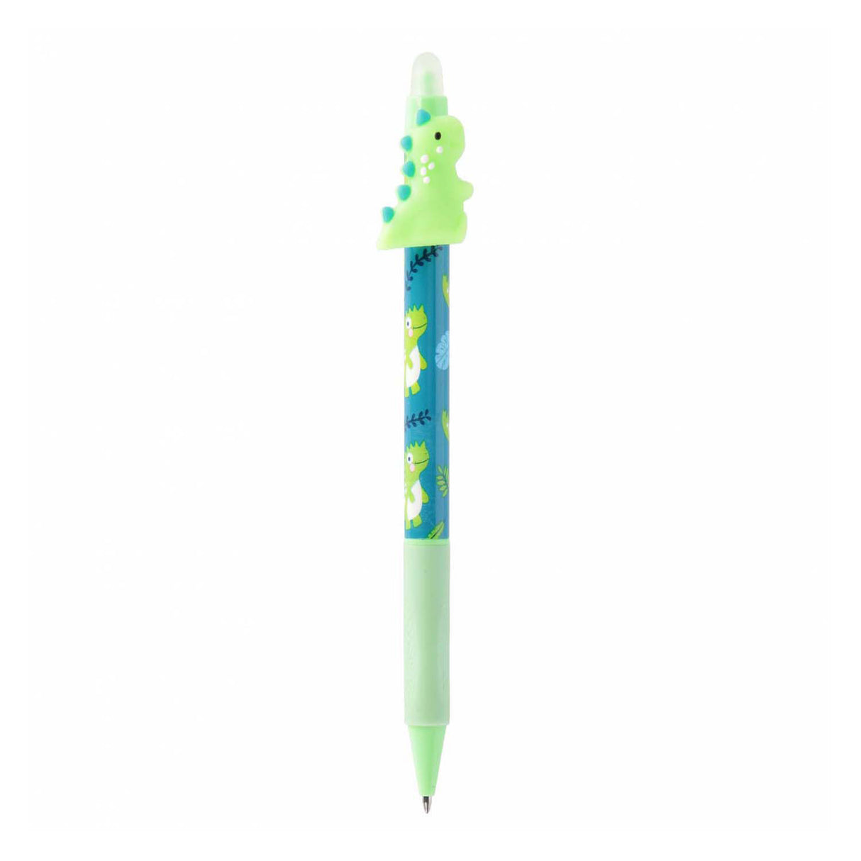 Stylo gel effaçable dinosaure