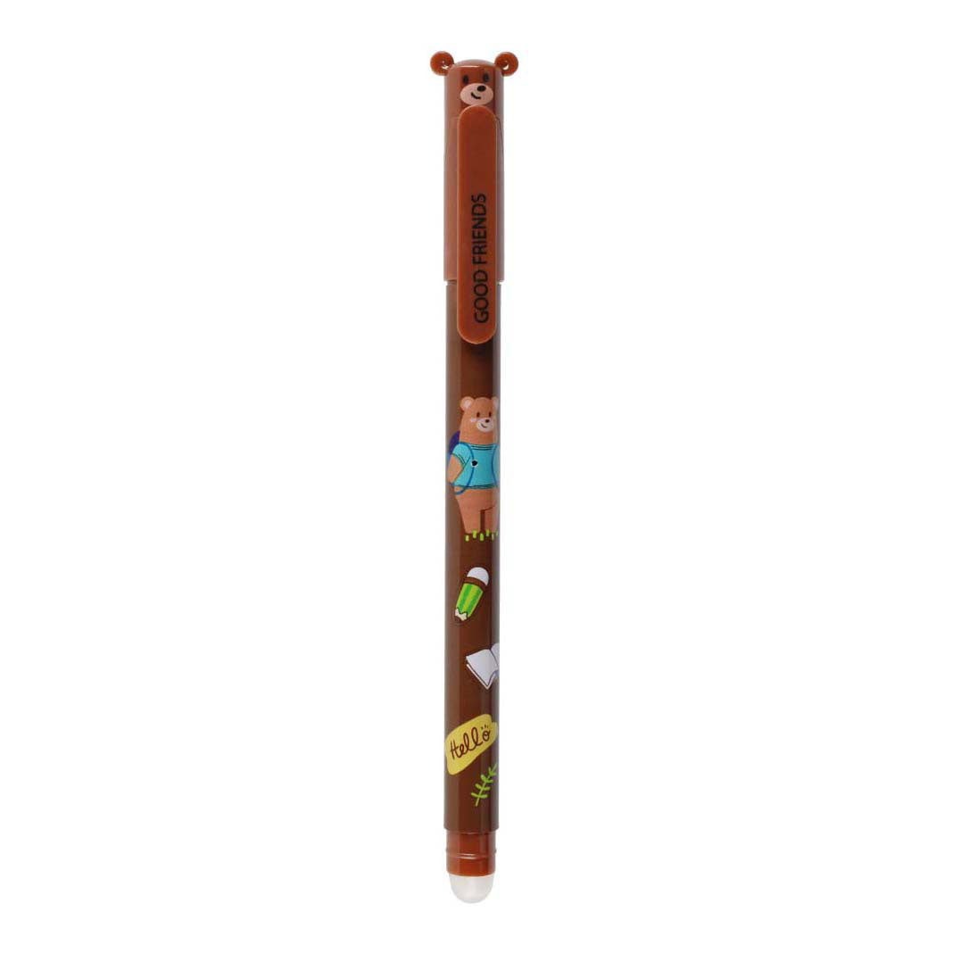 Stylo effaçable ours en peluche