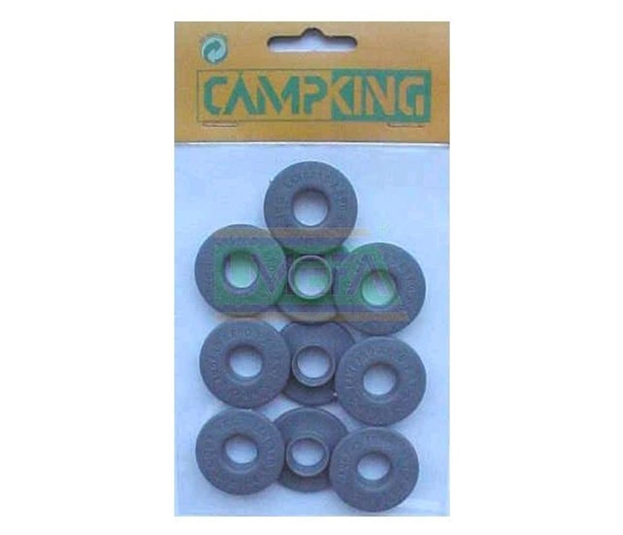 Campking umefa chaussettes de voile plastique gris 10 pcs