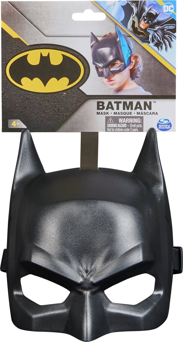 Masque de super-héros DC comics assorti – joker, flash ou batman – masque de déguisement – 1 pièce – livré au hasard