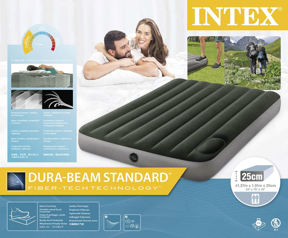 Intex - Matelas pneumatique Downy - lit double