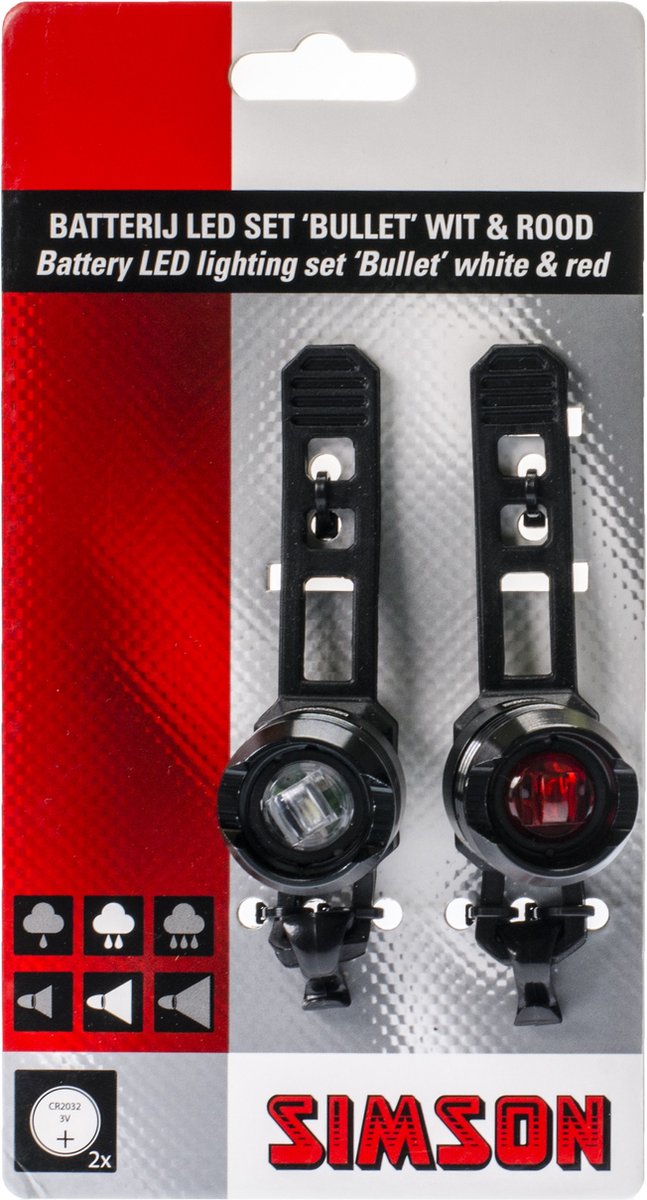 Ensemble d'éclairage Simson Bullet 1 LED