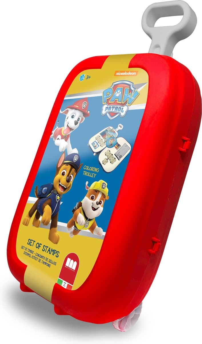 Brand unit Paw Patrol étui à dessin avec tampons 63 pièces