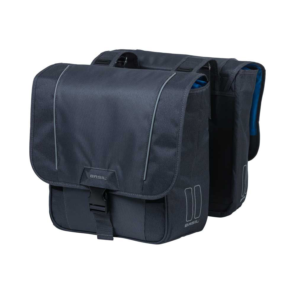 Basil Sport Design Double Bicycle Sac Gray
