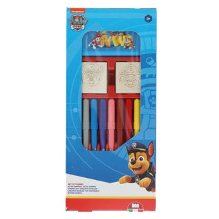 Set de tampons de couleur Paw Patrol 13 pièces | 3 pièces
