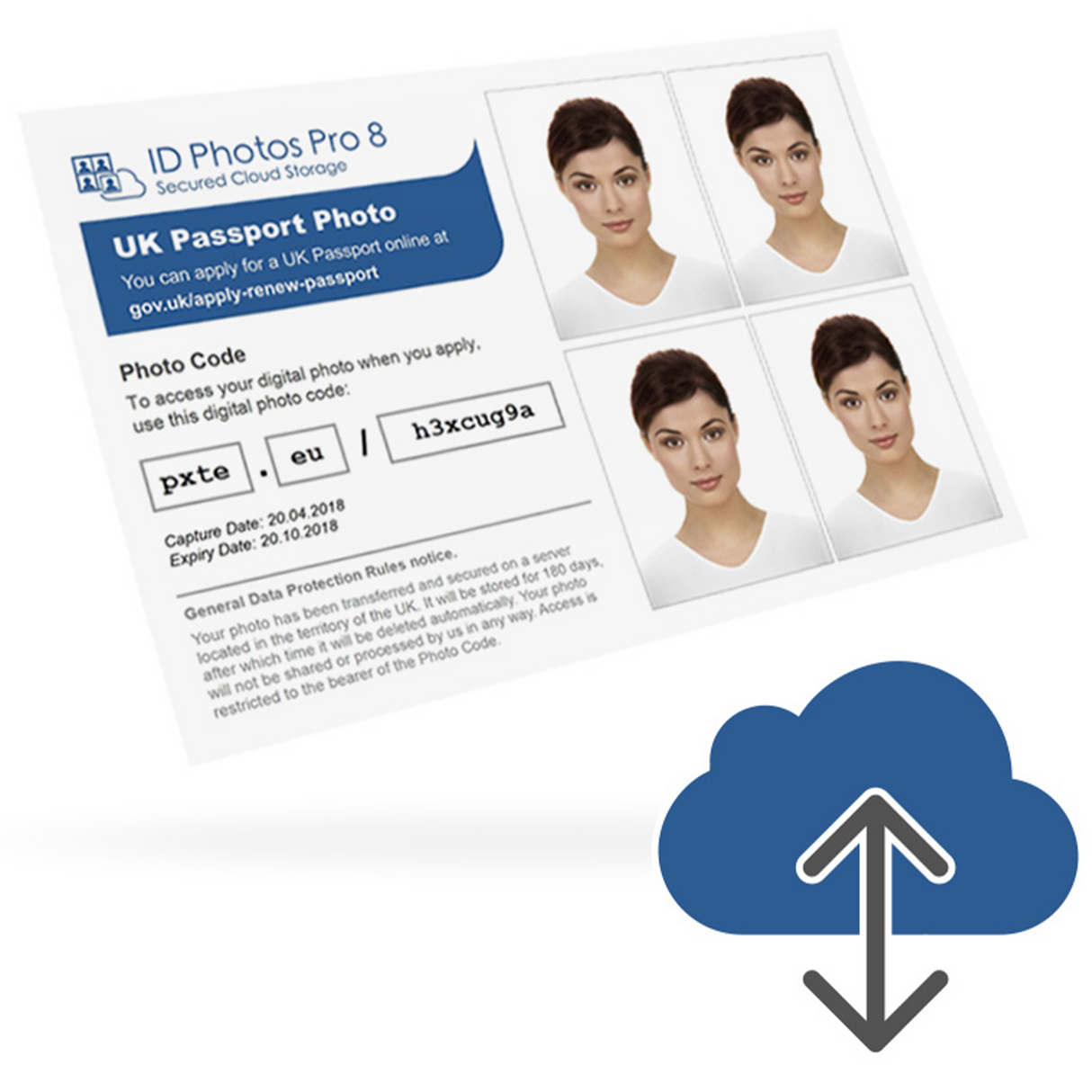 Pixel-tech id photos pro - stockage cloud sécurisé