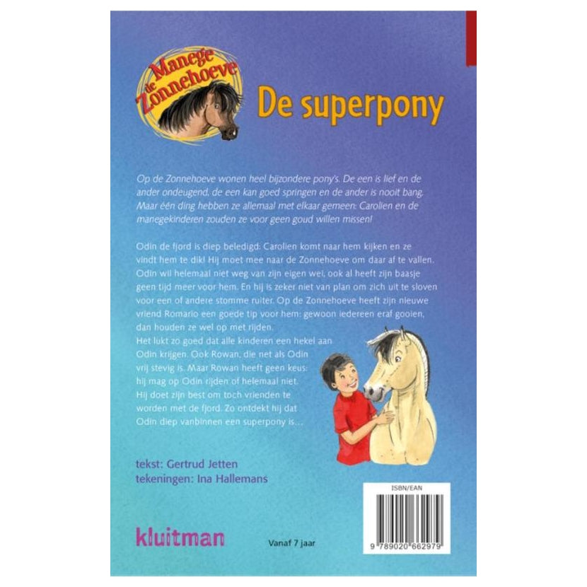 L'éditeur Kluitman Manege de Zonnehoeve - De Superpony