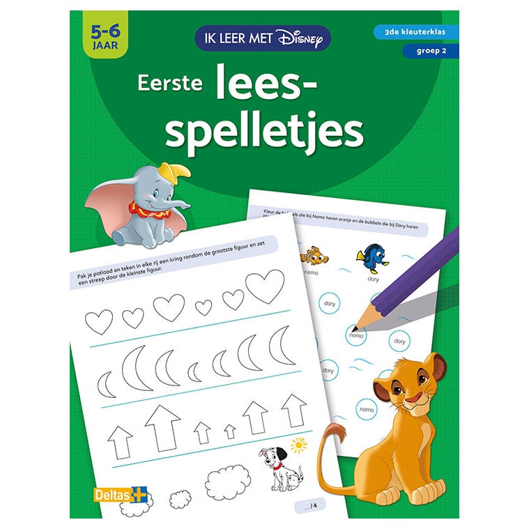 Deltas j'apprends avec des jeux de première lecture (5-6 ans)