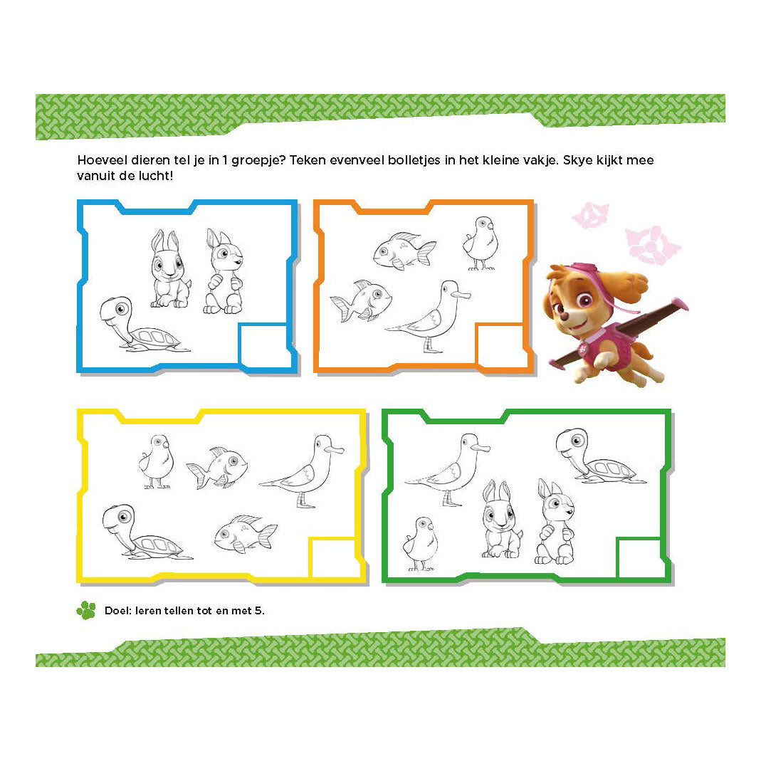 Deltas Paw Patrol - jeux de comptage amusants (4-5 ans)