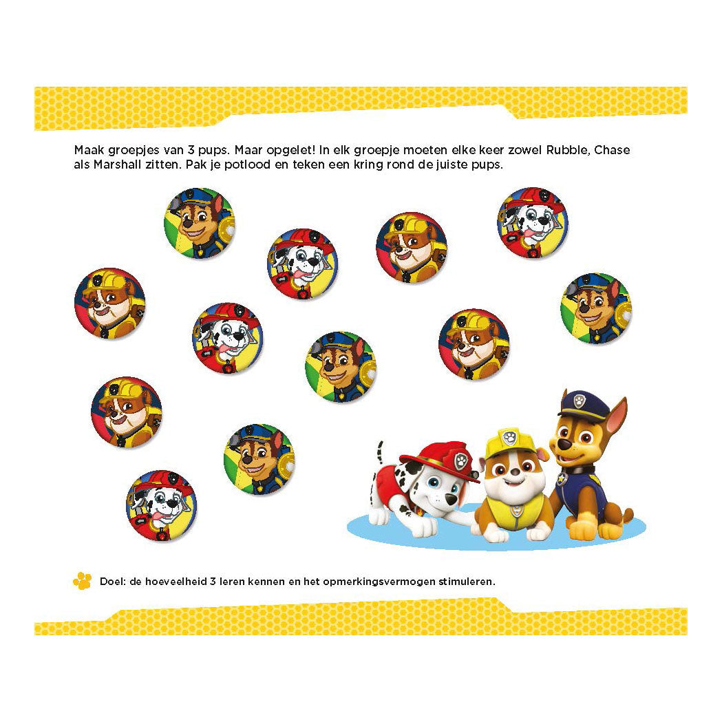 Deltas Paw Patrol - jeux de comptage amusants (4-5 ans)