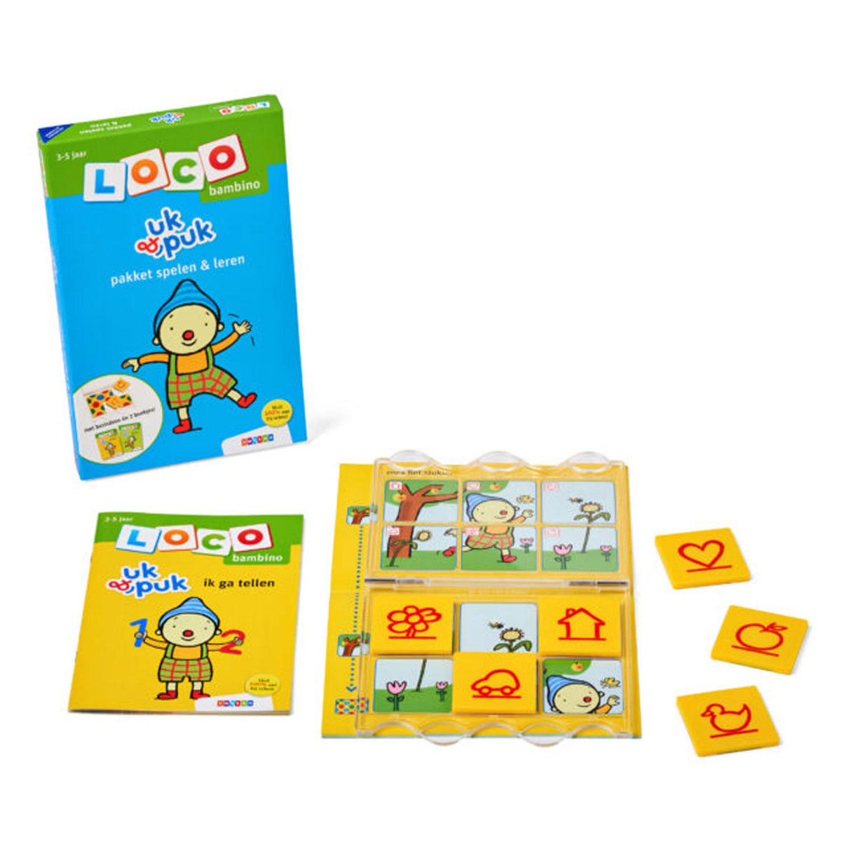 WPG UITGEVERS BAMBINO LOCO - UK PUK Package Playing Learning (3-5 ans)