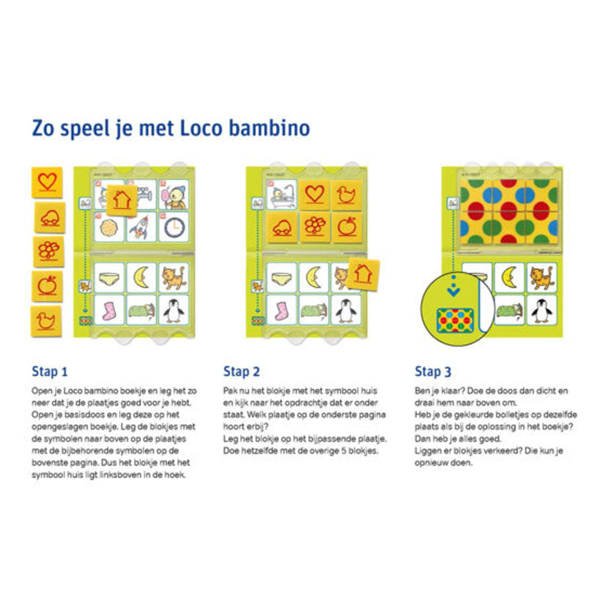 WPG UITGEVERS BAMBINO LOCO - UK PUK Package Playing Learning (3-5 ans)