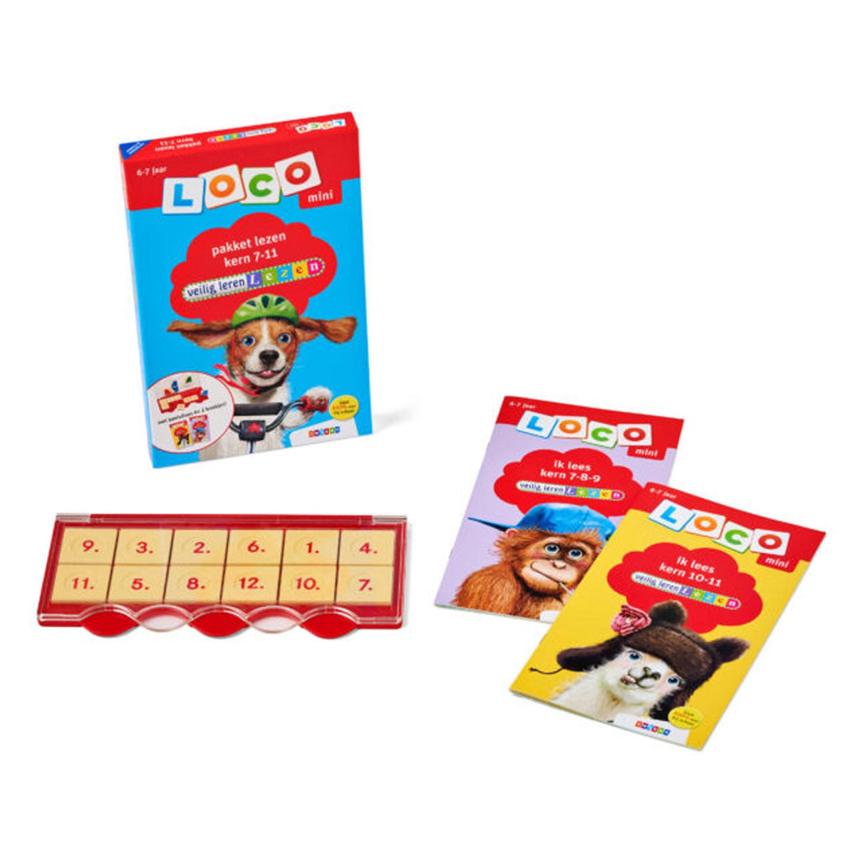 WPG Publishers Mini Loco-Safe Learning Reading Package Kern 7-11 (6-7 ans)