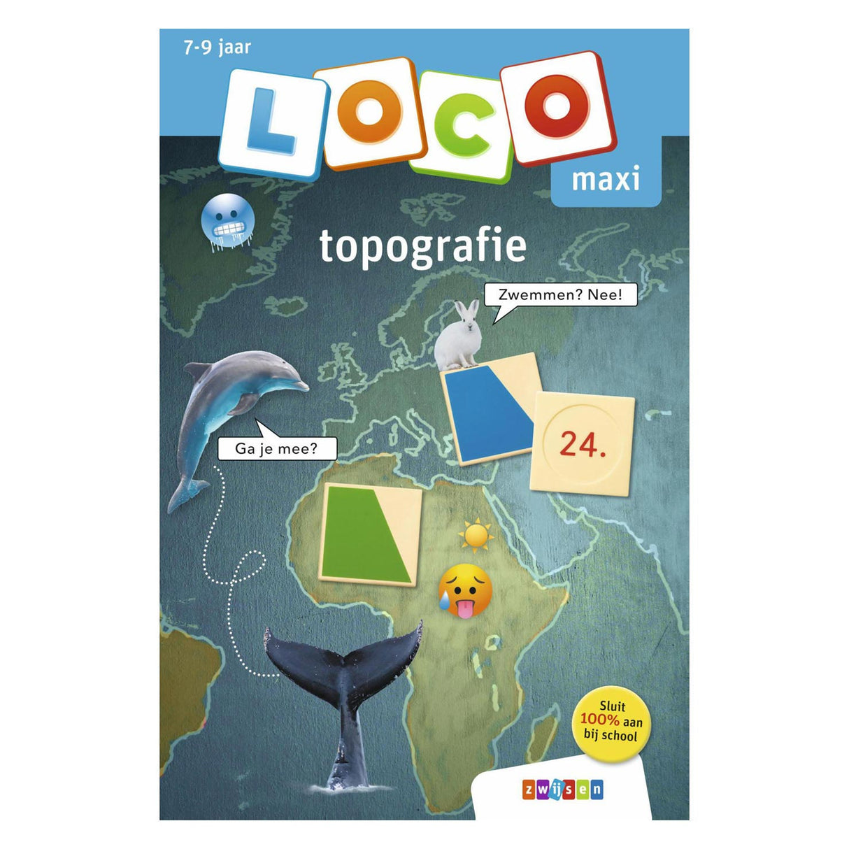 WPG UITGEVERS TOPOGRAPHIE MAXI LOCO (7-9 ans)