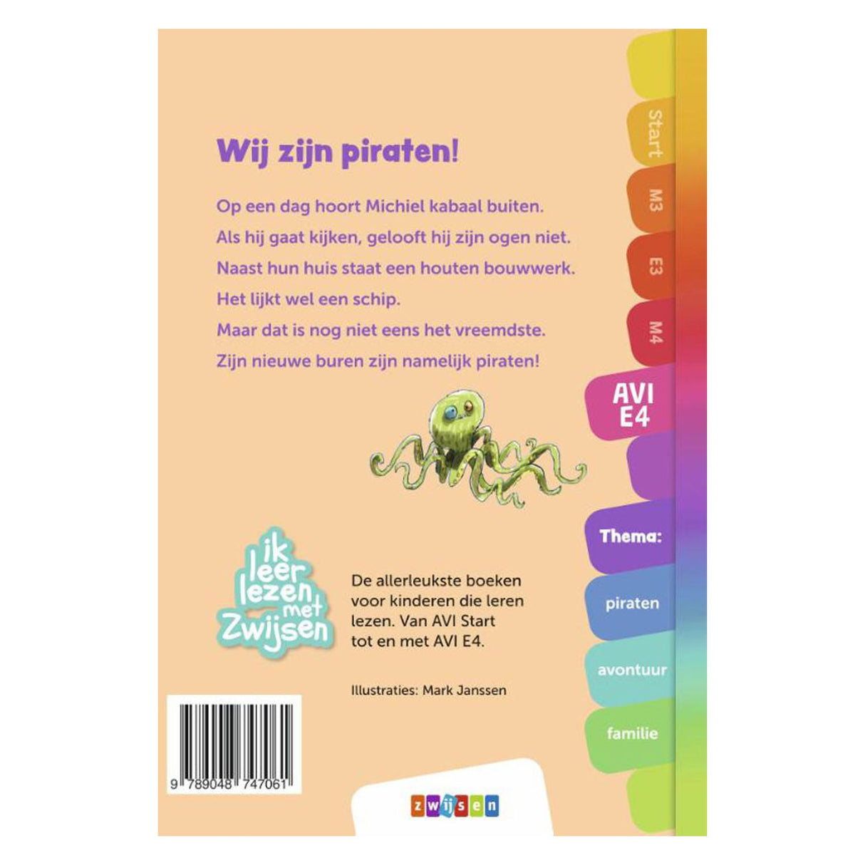 WPG Publishers Zwijsen Livre Avi E4 Nous sommes des pirates !
