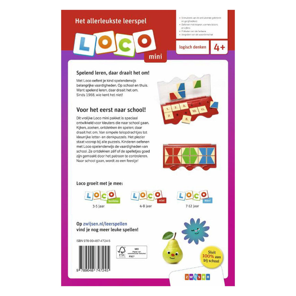 WPG UITGEVERS MINI LOCO Package - Je vais à la maternelle