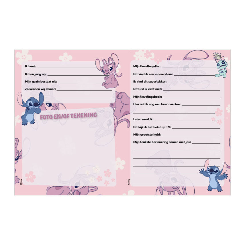 Livre d'amis Imagebooks - Lilo Stitch
